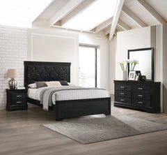 Amalia Dresser Mirror Black