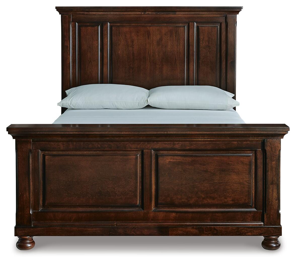 Porter Queen Panel Bed, Dresser, Mirror and 2 Nightstands