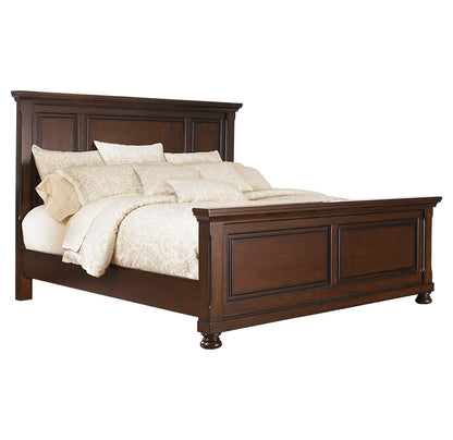 Porter Queen Panel Bed with Mirrored Dresser, Chest and Nightstand