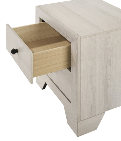 Atticus Night Stand White