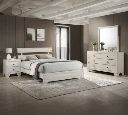 Atticus Night Stand White
