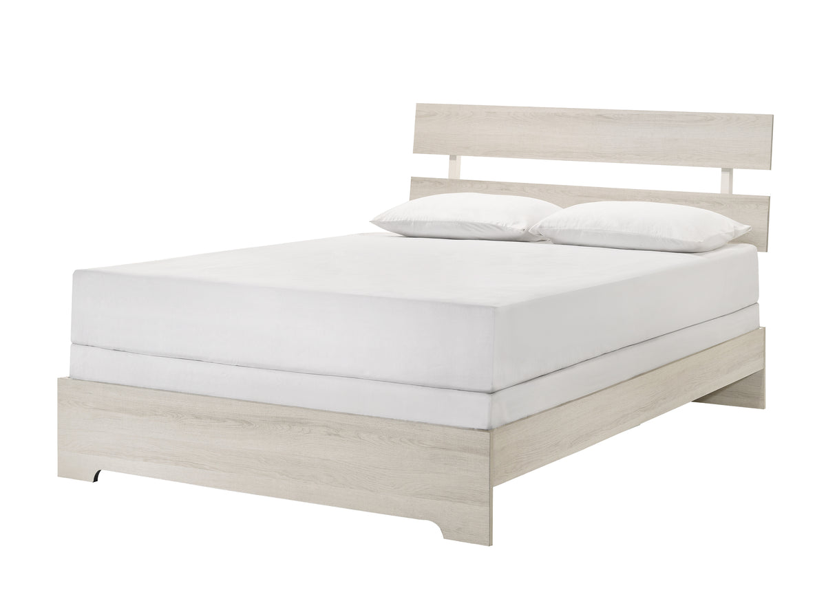 Atticus Platform Bed In 1 Box White