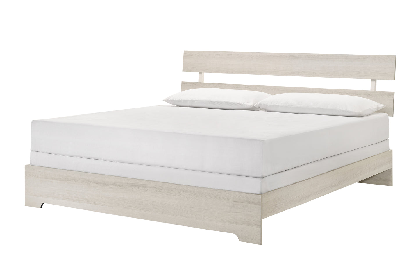 Atticus Platform Bed In 1 Box White