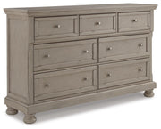 Lettner Queen Panel Bed, Dresser, and Nightstand