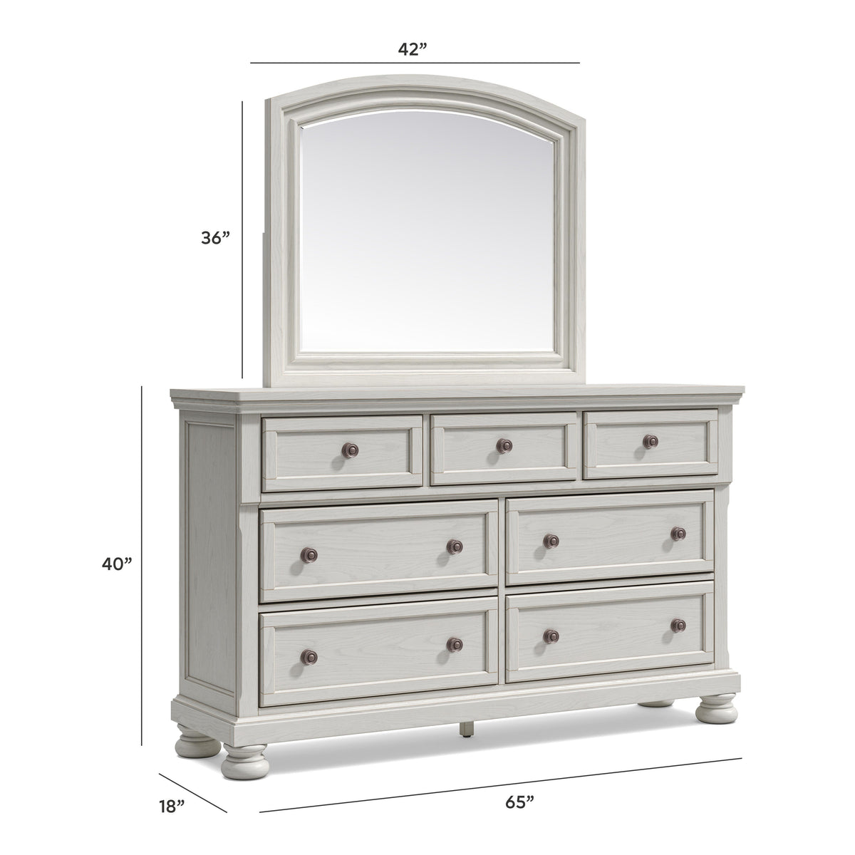 Robbinsdale Dresser and Mirror