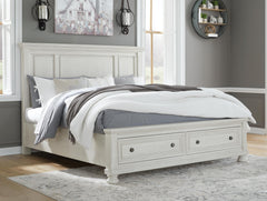 Robbinsdale King Panel Storage Bed