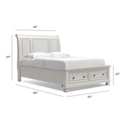 Robbinsdale Queen Sleigh Bed with Storage