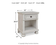 Robbinsdale One Drawer Night Stand
