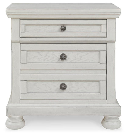 Robbinsdale Queen Panel Bed, Dresser, Mirror and Nightstand