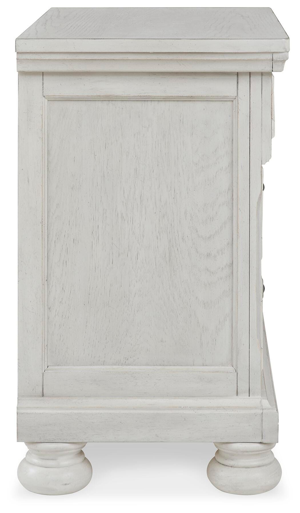 Robbinsdale Queen Panel Bed, Dresser, Mirror and Nightstand