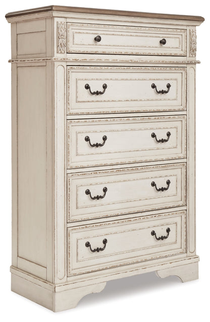Realyn Five Drawer Chest