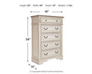 Realyn Five Drawer Chest