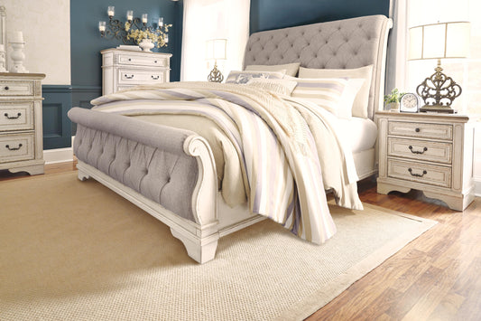 Realyn Queen Sleigh Bed