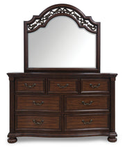 Lavinton California King Poster Bed, Dresser, Mirror and Chest