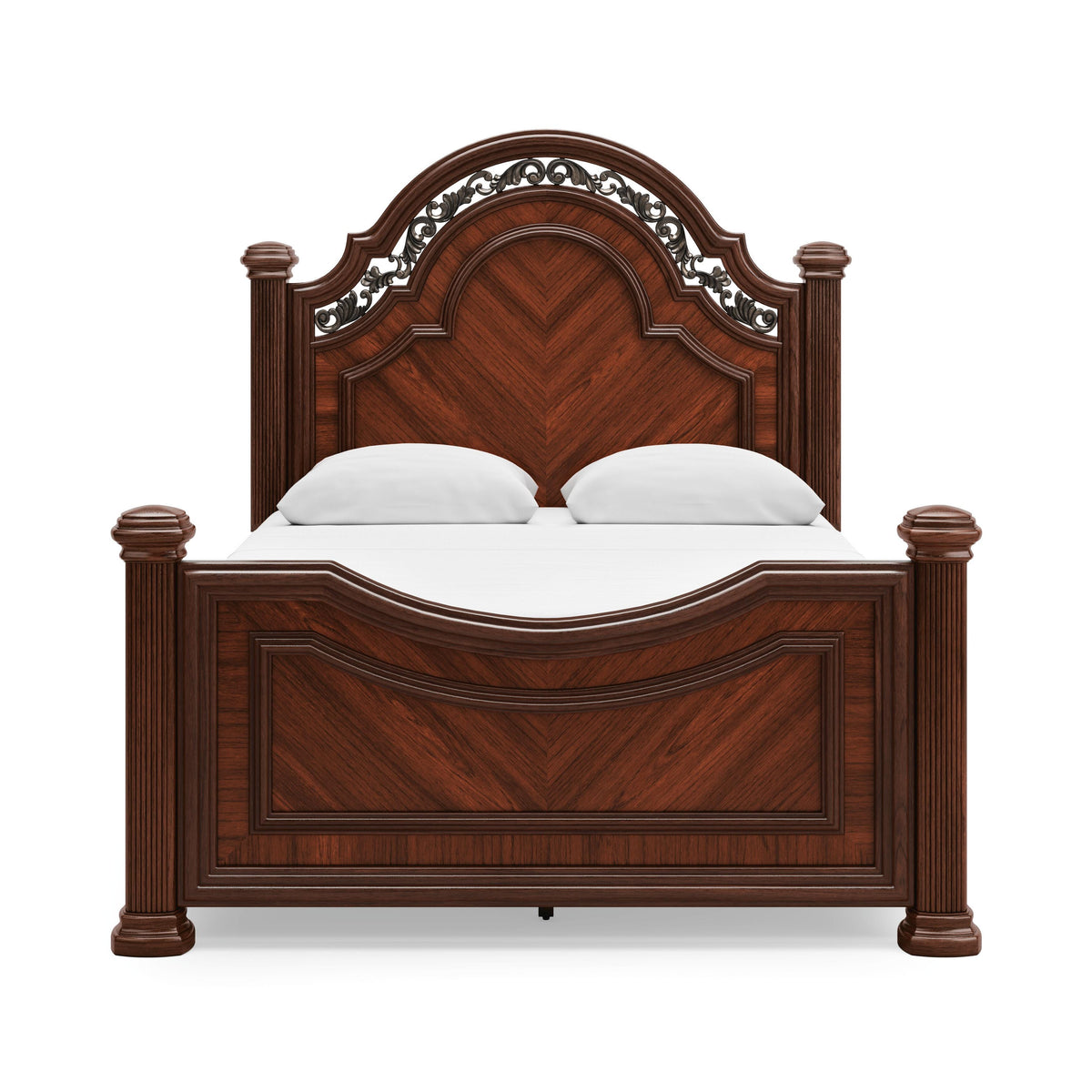 Lavinton Queen Poster Bed, Dresser, Mirror, Chest and Nightstand