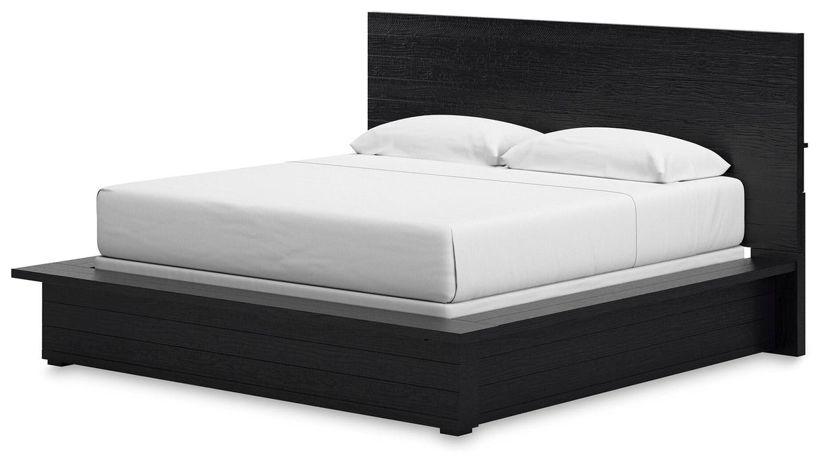 Londer King Panel Bed