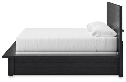Londer King Panel Bed