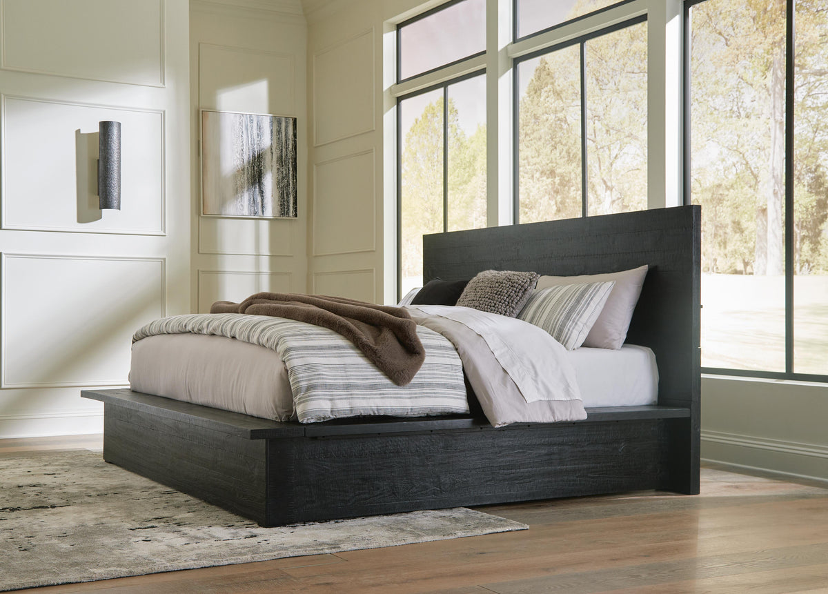 Londer King Panel Bed