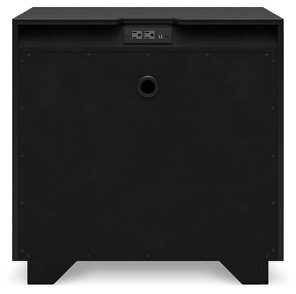 Londer Two Drawer Night Stand