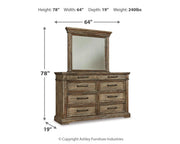 Markenburg Bedroom Dresser & Mirror