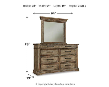 Markenburg Bedroom Dresser & Mirror