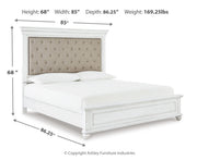 Kanwyn California King Panel Bed