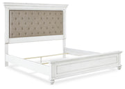 Kanwyn Queen Panel Bed, Dresser and Mirror