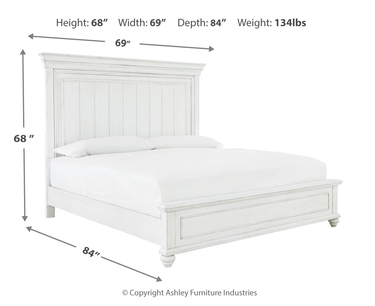 Kanwyn Queen Panel Bed