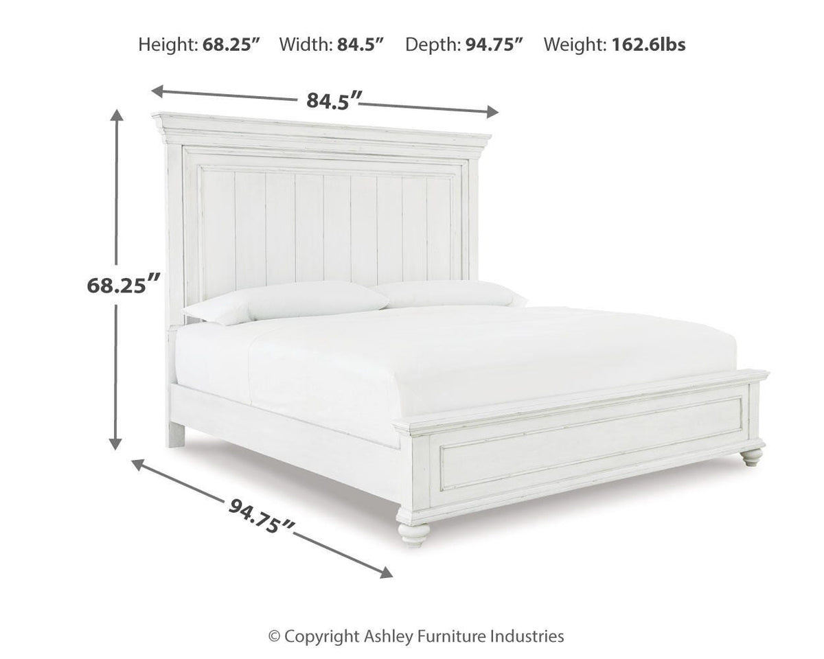 Kanwyn California King Panel Bed