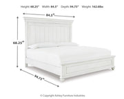 Kanwyn California King Panel Bed