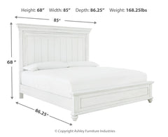 Kanwyn California King Panel Bed