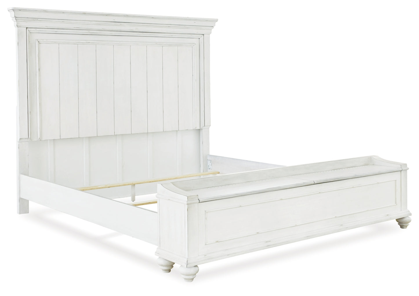 Kanwyn Queen Panel Bed with Storage Bench