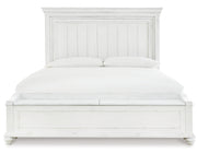 Kanwyn King Panel Bed with Storage Bench