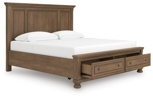 Vandenmore King Panel Storage Bed