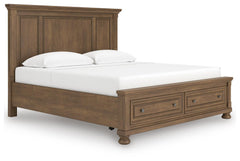 Vandenmore King Panel Storage Bed