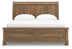Vandenmore California King Storage Sleigh Bed