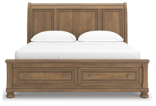 Vandenmore California King Storage Sleigh Bed