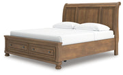 Vandenmore King Storage Sleigh Bed