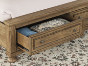 Vandenmore King Storage Sleigh Bed