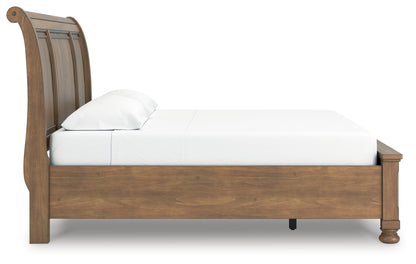 Vandenmore King Storage Sleigh Bed