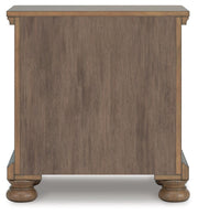 Feddinger Queen Panel Bed with Mirrored Dresser, Chest and Nightstand