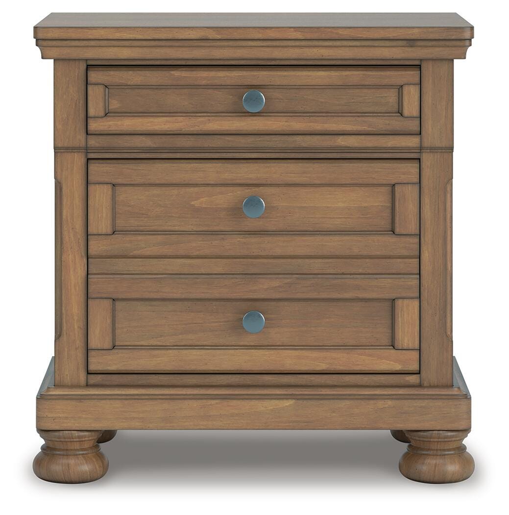 Vandenmore Queen Panel Bed, Dresser, Mirror, Chest and 2 Nightstands