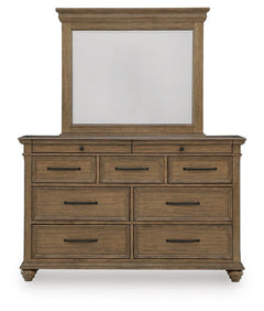 Waynely Dresser and Mirror