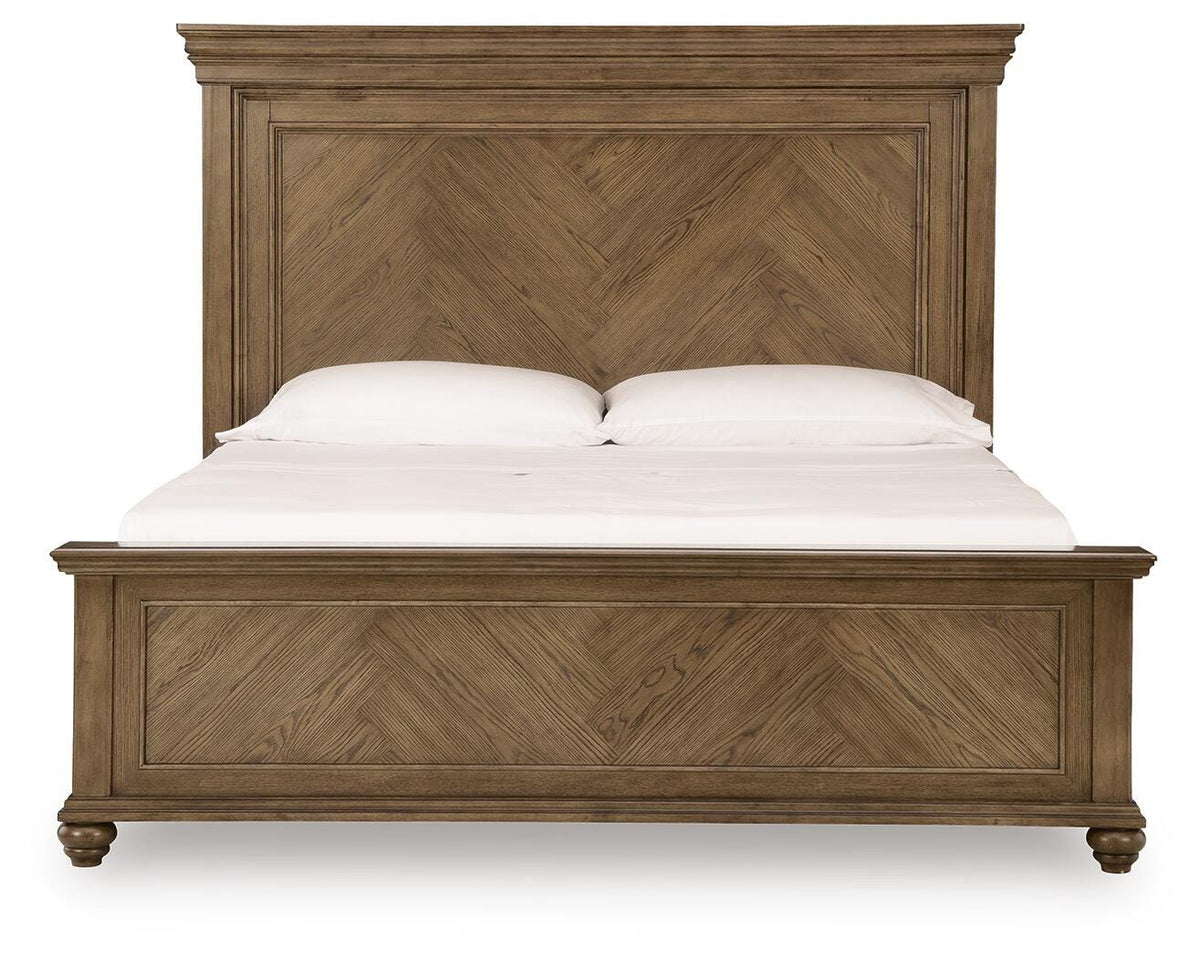 Waynely King Panel Bed