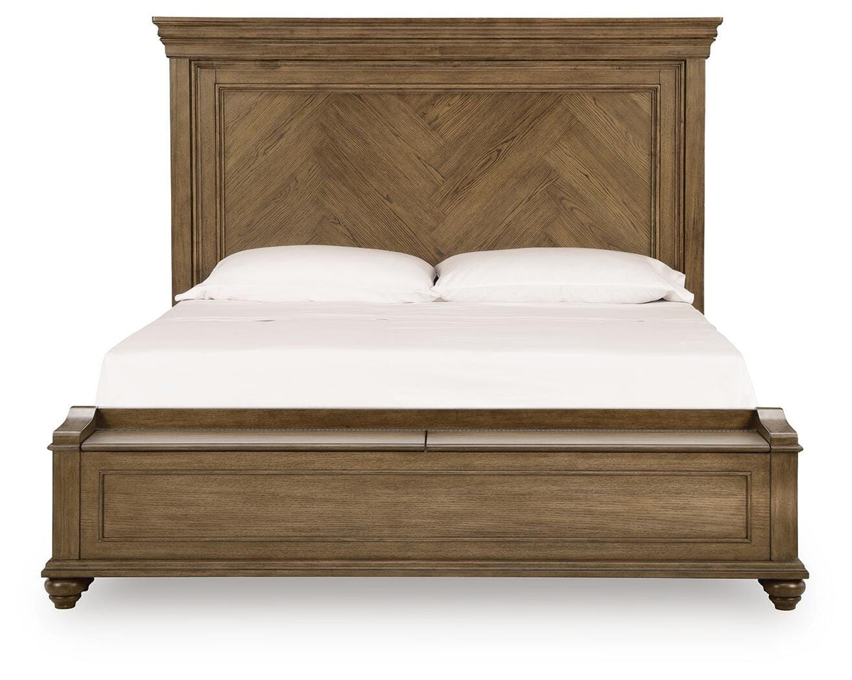 Waynely King Panel Storage Bed