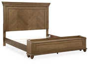 Waynely King Panel Storage Bed