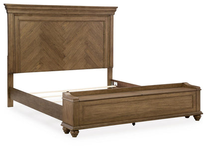 Waynely King Panel Storage Bed