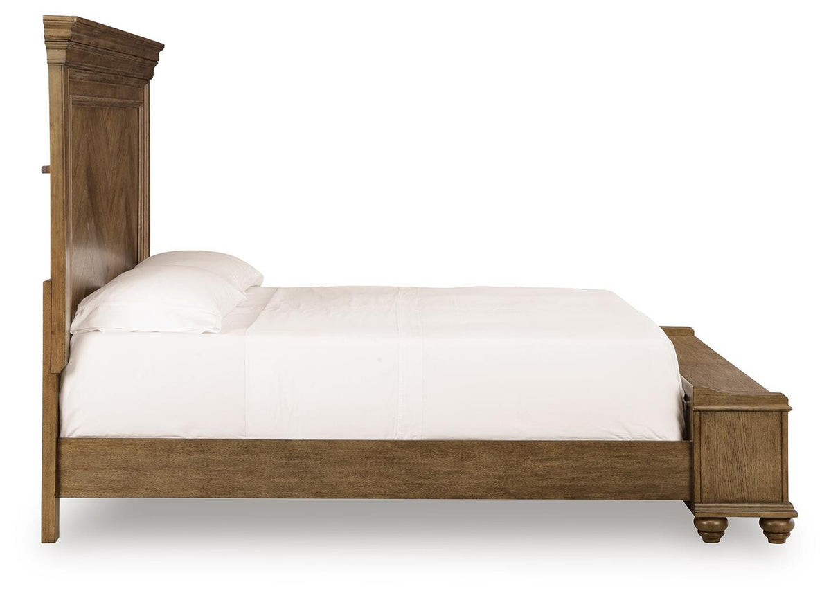 Waynely King Panel Storage Bed