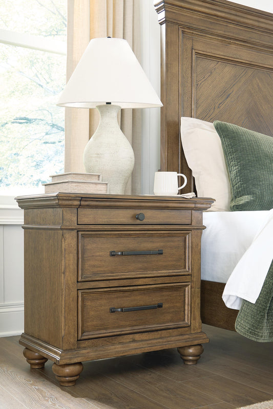 Waynely Three Drawer Night Stand
