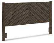 Arkenton California King Panel Bed with Mirrored Dresser